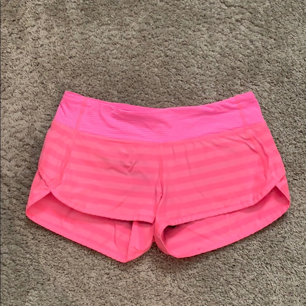 Lulu running shorts